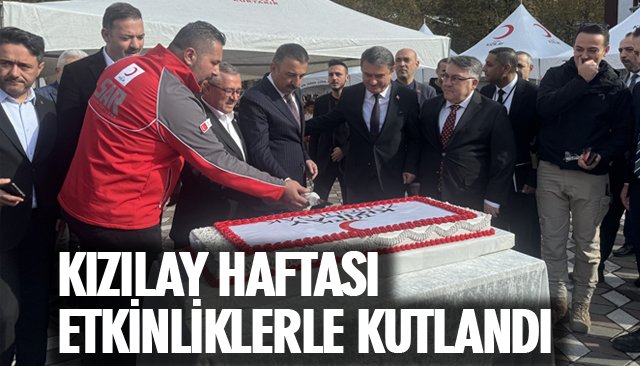 KIZILAY HAFTASI ETKİNLİKLERLE KUTLANDI