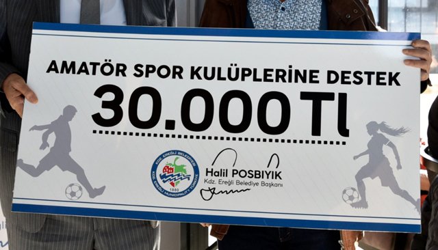 AMATÖR KULÜPLERE PARA DESTEĞİ