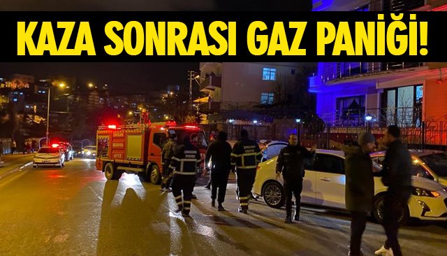 KAZA SONRASI GAZ PANİĞİ!