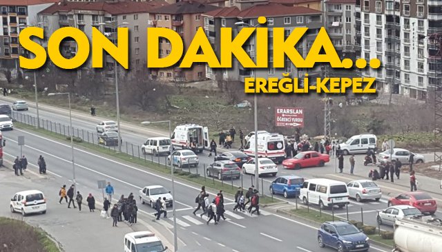 SON DAKİKA/ KEPEZ´DE TRAFİK KAZASI