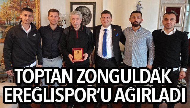 TOPTAN ZONGULDAK EREĞLİSPOR´U AĞIRLADI