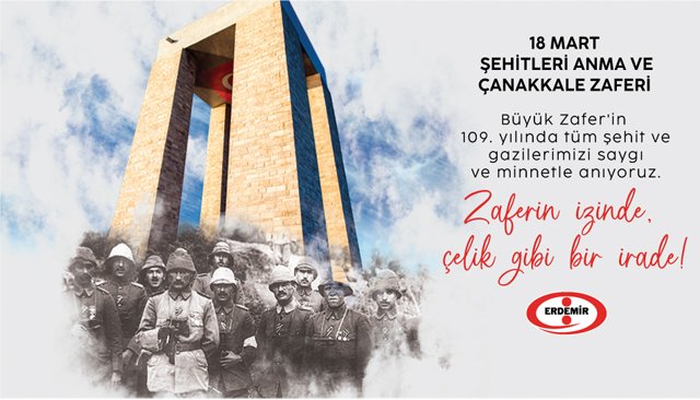 Ereğli Demir ve Çelik Fabrikaları T.A.Ş. “18 Mart Şehitleri Anma ve Çanakkale Zaferi’’