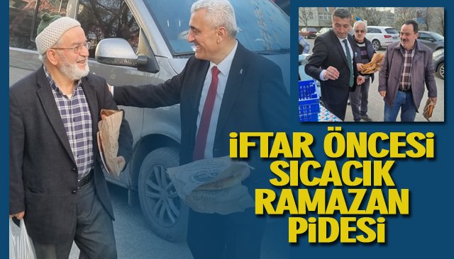 İFTAR ÖNCESİ SICACIK RAMAZAN PİDESİ…