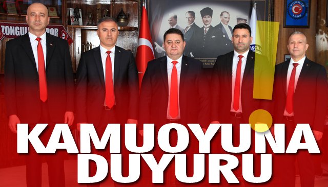 SENDİKADAN KAMUOYUNA DUYURU