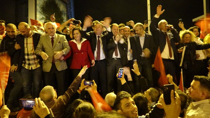 ZONGULDAK´TA CHP’Lİ TAHSİN ERDEM’DEN SEÇİM KUTLAMASI - 4