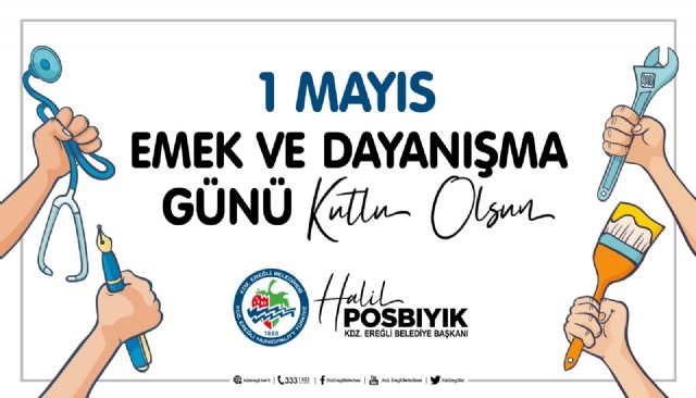 1 MAYIS TEBRİĞİ