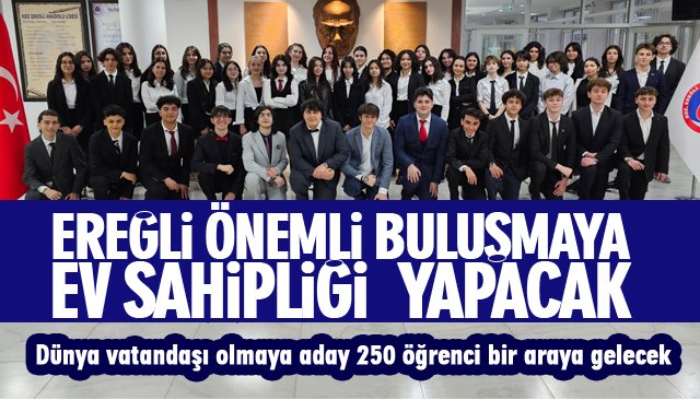 DÜNYA VATANDAŞI OLMAYA ADAY ÖĞRENCELER BİR ARAYA GELECEK