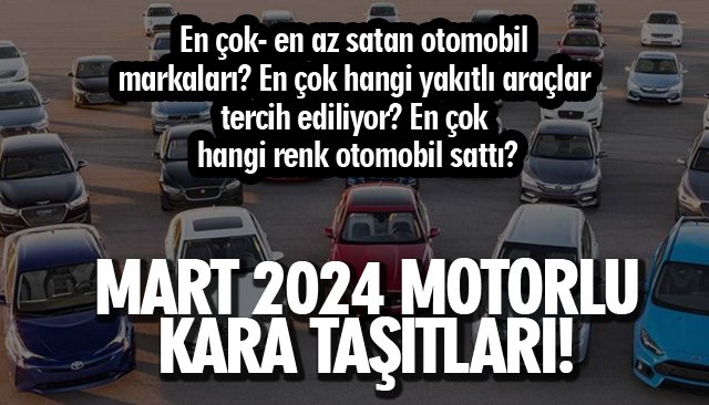 En çok hangi renk otomobil sattı?