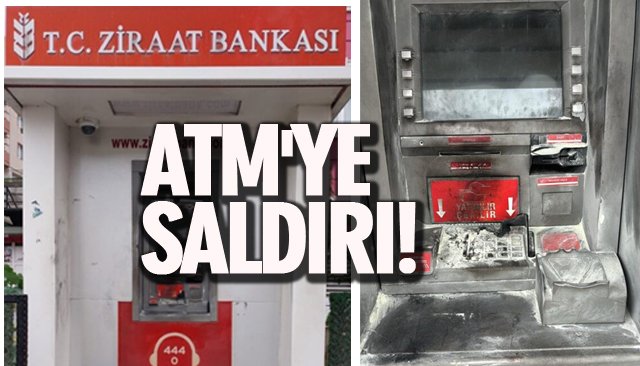 EREĞLİ´DE ATM´YE SALDIRI!