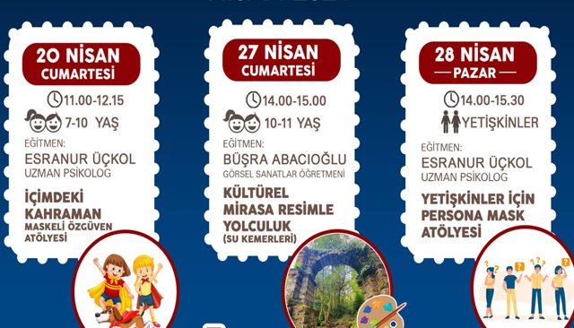 OYUNCAK MÜZESİ NİSAN AYI ATÖLYE PROGRAMI