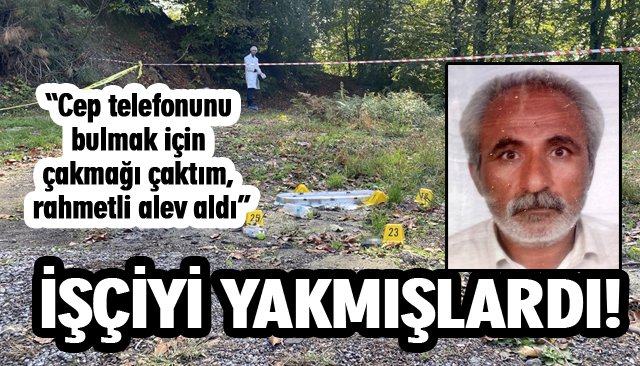 AFGAN İŞÇİYİ YAKMIŞLARDI!