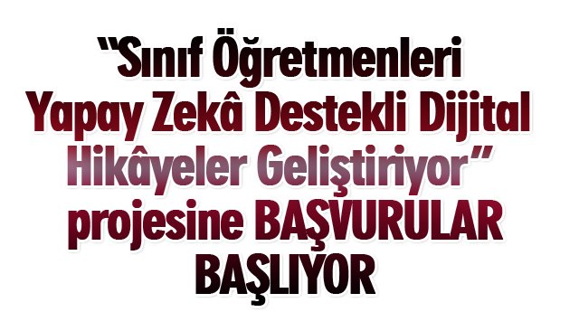 BAŞVURULAR BAŞLIYOR