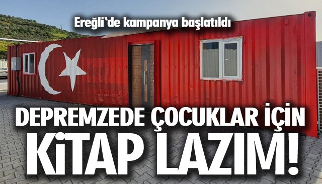 DEPREMZEDE ÇOCUKLAR İÇİN KİTAP LAZIM!