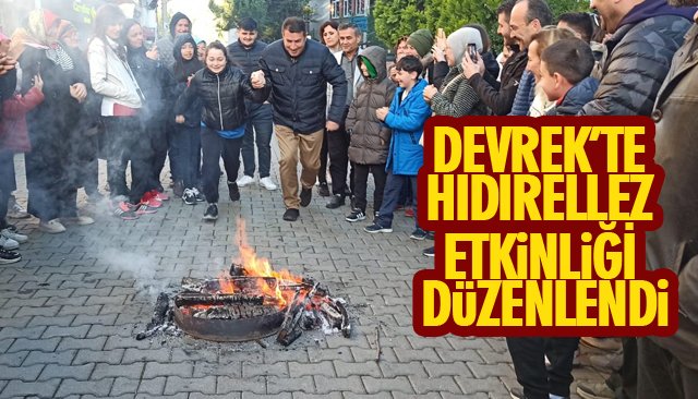 DEVREK’TE HIDIRELLEZ ETKİNLİĞİ DÜZENLENDİ