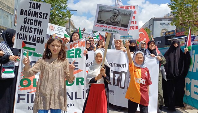 İSRAİL PROTESTOSU