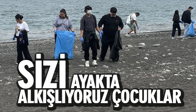 SİZİ AYAKTA ALKIŞLIYORUZ ÇOCUKLAR