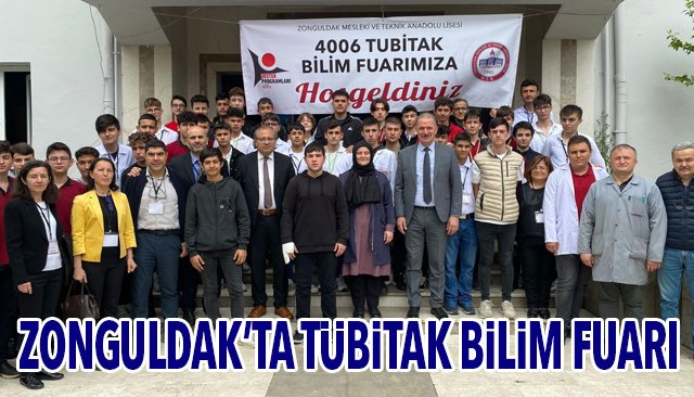 ZONGULDAK’TA TÜBİTAK BİLİM FUARI