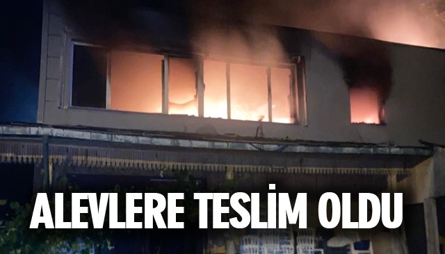 ALEVLERE TESLİM OLDU