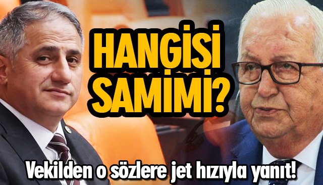 BOZKURT: ´´HAYRETLER İÇİNDE DİNLEDİM´´