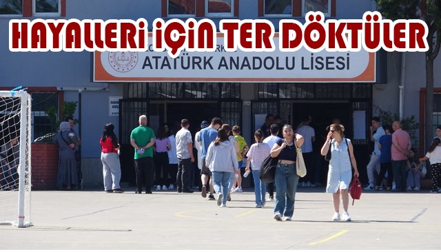 HAYALLERİ İÇİN TER DÖKTÜLER