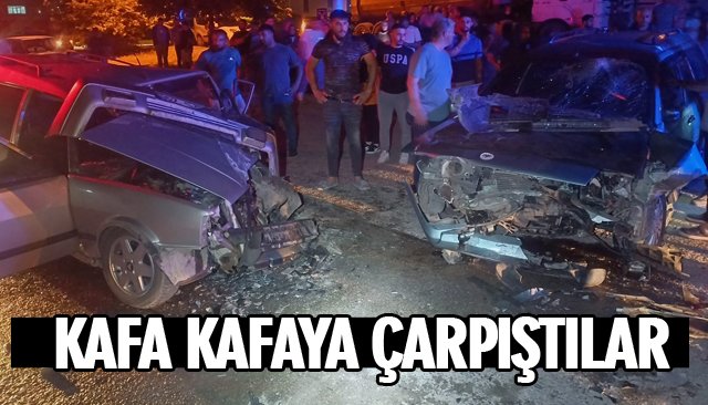 KAFA KAFAYA ÇARPIŞTILAR