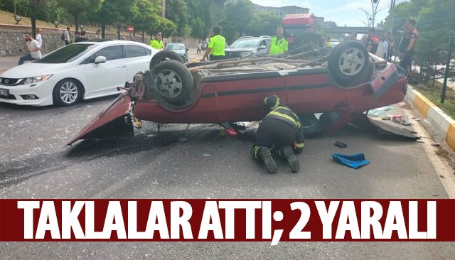 TAKLALAR ATTI; 2 YARALI