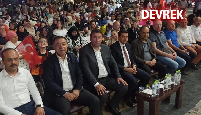 DEVREK´TE 15 TEMMUZ PROGRAMI