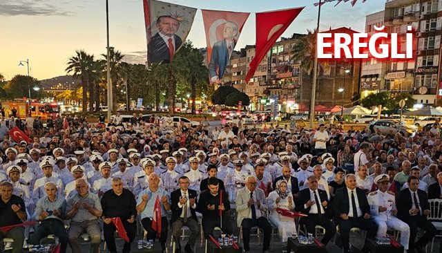 EREĞLİ’DE 15 TEMMUZ PROGRAMI