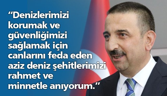 HACIBEKTAŞOĞLU’NUN ‘DENİZCİLİK’ VE ‘KABOTAJ’ MESAJI