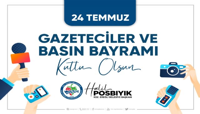 HALİL POSBIYIK TEBRİK ETTİ