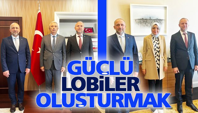 İKİ ODA BAŞKANI ANKARA’DA