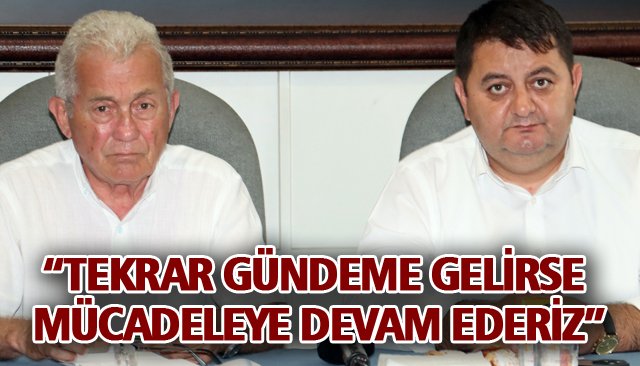 MÜCADELEYE DEVAM!