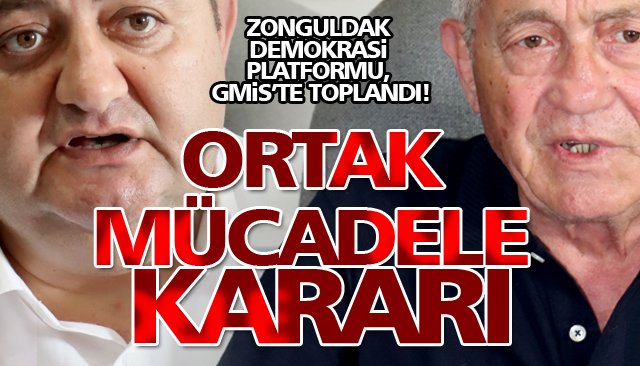ORTAK MÜCADELE KARARI