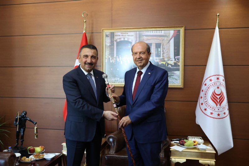 CUMHURBAŞKANI TATAR, GAZİLERLE BİR ARAYA GELDİ - 1