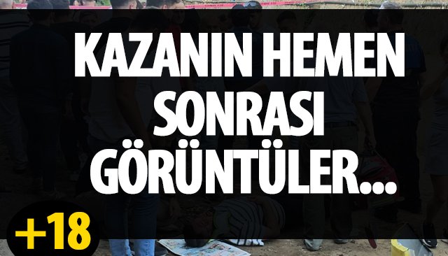 KAZA SONRASI KORKUNÇ GÖRÜNTÜLER (+18)