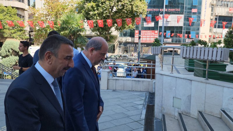 KKTC CUMHURBAŞKANI TATAR ZONGULDAK´TA - 4