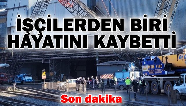 ERDEMİR’DE KAZA: 1 ölü, 1 yaralı
