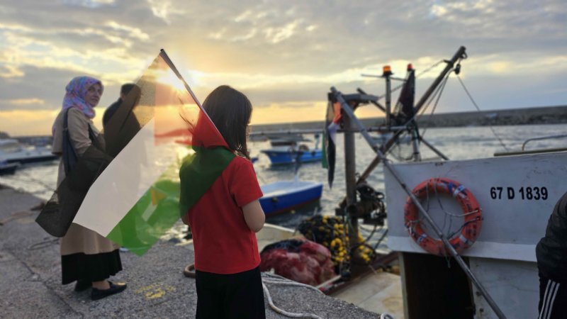 SUMUD FİLOSU´NA DESTEK İÇİN  ZONGULDAK´TAN AÇILDILAR - 2