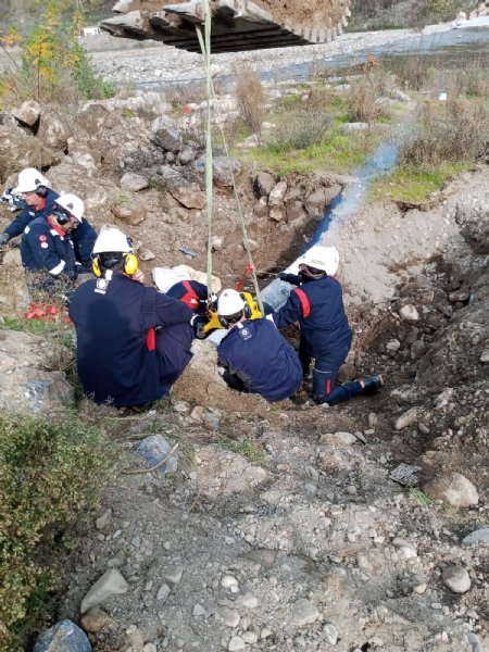 ZONGULDAK´A DOĞAL GAZ SAĞLAYAN BORU HATTINDA AKIŞ YENİDEN BAŞLADI - 1