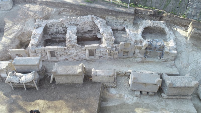 KARADENİZ BÖLGESİ´NİN EN BÜYÜK MEZARLIK ALANI BULUNDU - 3