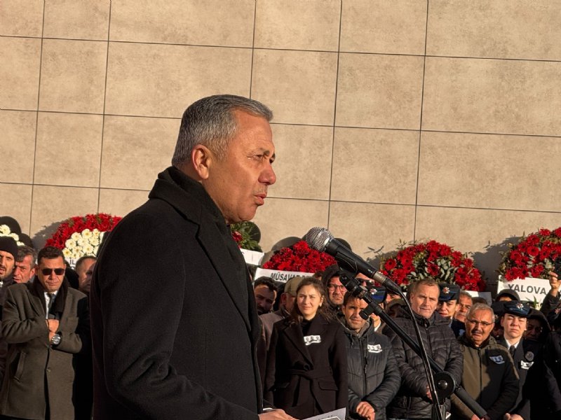 ŞEHİT DÜŞEN  3 POLİS İÇİN TÖREN - 1