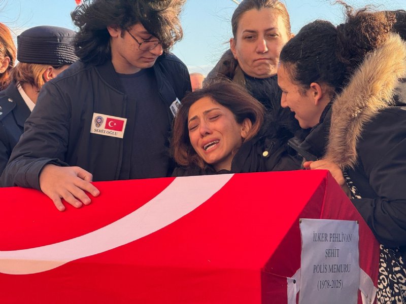 ŞEHİT DÜŞEN  3 POLİS İÇİN TÖREN - 4