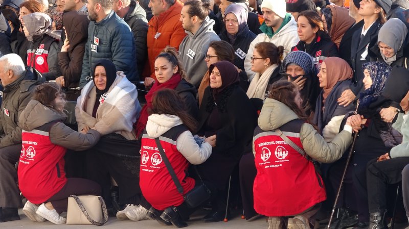 ŞEHİT DÜŞEN  3 POLİS İÇİN TÖREN - 5