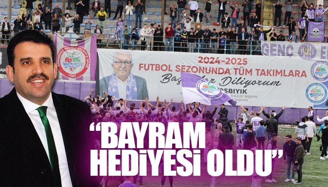 ÇOK BÜYÜK SEVİNÇ: ŞAMPİYONUZ