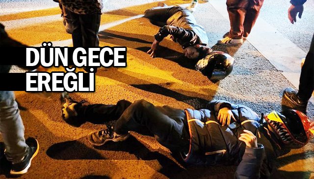 MOTOSİKLET KAZASI: 2 YARALI
