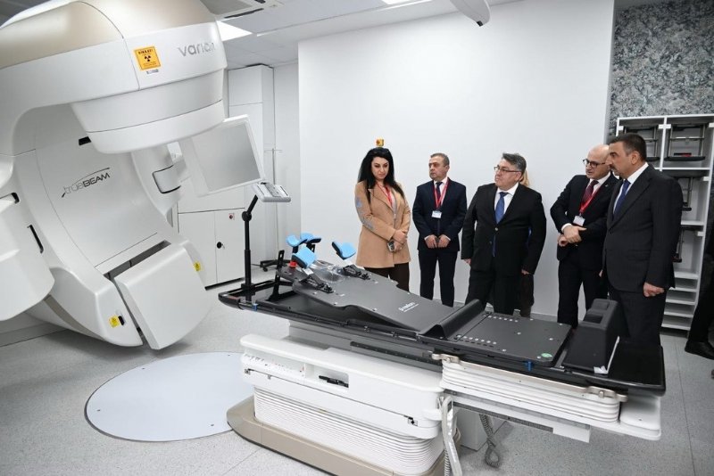 YENİ NESİL RADYOTERAPİ CİHAZININ AÇILIŞI YAPILDI - 1
