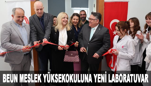 BEUN MESLEK YÜKSEKOKULUNA YENİ LABORATUVAR 
