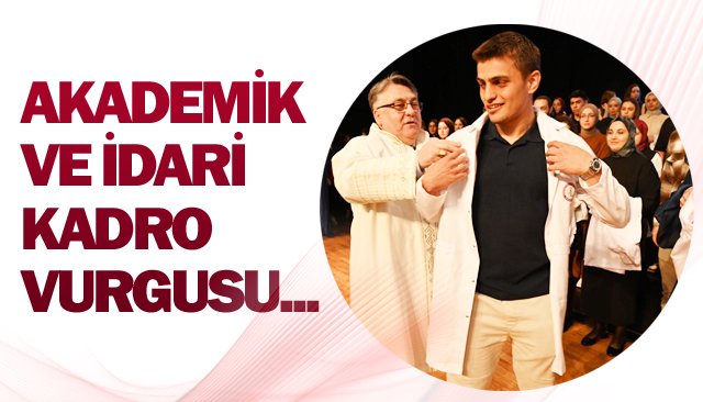 ECZACILIK FAKÜLTESİ’NDE  BEYAZ ÖNLÜK GİYME TÖRENİ