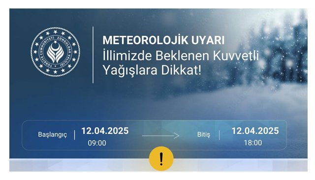 ZONGULDAK VALİLİĞİNDEN SON DAKİKA PAYLAŞIMI!