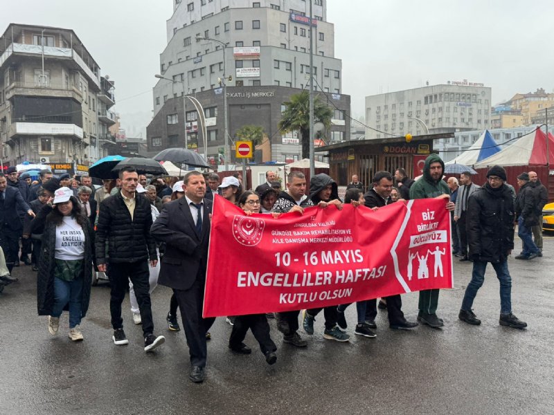 ENGELLİLER HAFTASI TÖRENLE KUTLANDI - 1